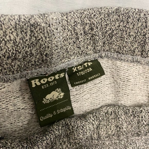 Roots Original Boyfriend Salt & Pepper Sweatpants - Picture 4 of 5